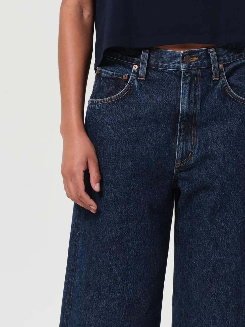 Agolde Low Curve Crop Jeans - Pendulum - Picture 7 of 11